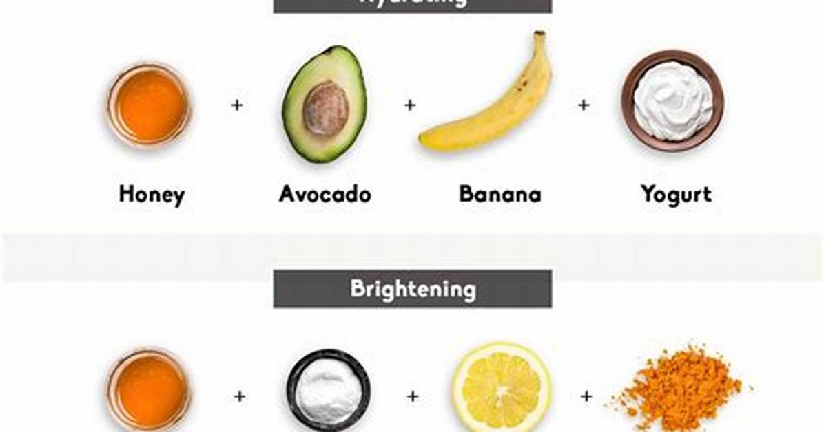 10 Homemade Face Mask Recipe Ideas