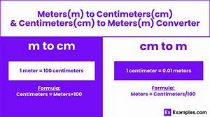 11 Cm to M (Convert 11 Centimeters to Meters)