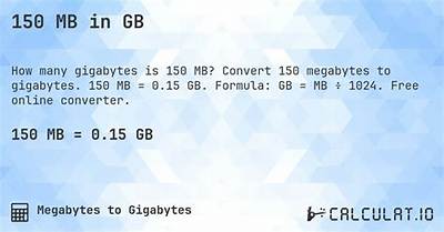 138 Mb to Gb (Convert 138 Megabytes to Gigabytes)