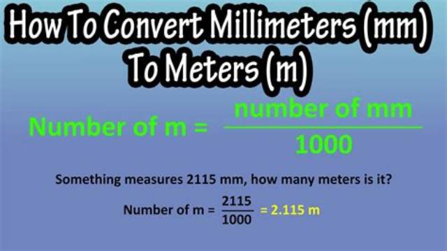 1492 M to Mm (Convert 1492 Meters to Millimeters)