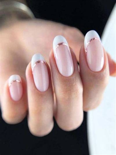 15 Double French Manicures with the Best Y2K and '90S Vibes