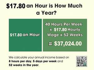 $17.80 an Hour Is How Much a Year? (17.80 Dollars an Hour Is How Much a Year?)