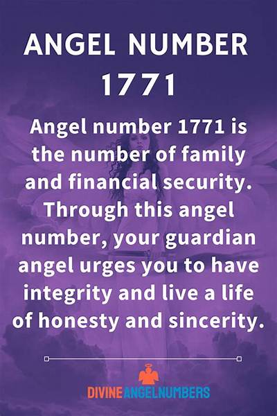 1771 Angel Number – Meaning and Symbolism
