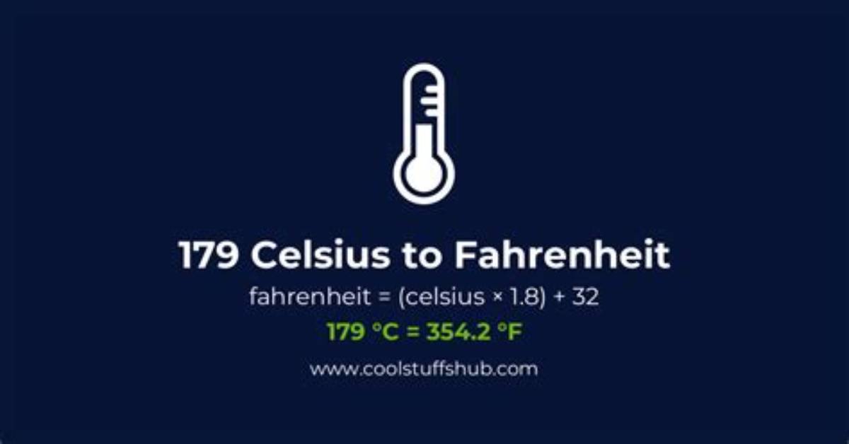 179 F to C (179 Fahrenheit to Celsius)