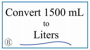 1825 Ml to L (Convert 1825 Megaliters to Liters)