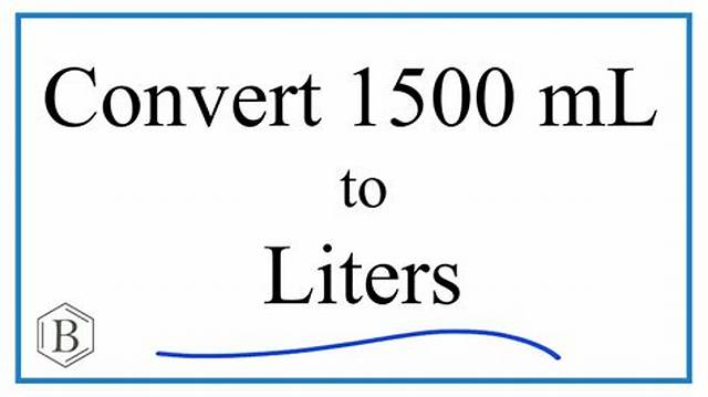 1825 Ml to L (Convert 1825 Megaliters to Liters)