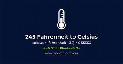 245 C to F (245 Celsius to Fahrenheit)