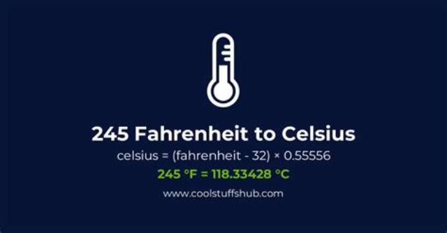 245 C to F (245 Celsius to Fahrenheit)