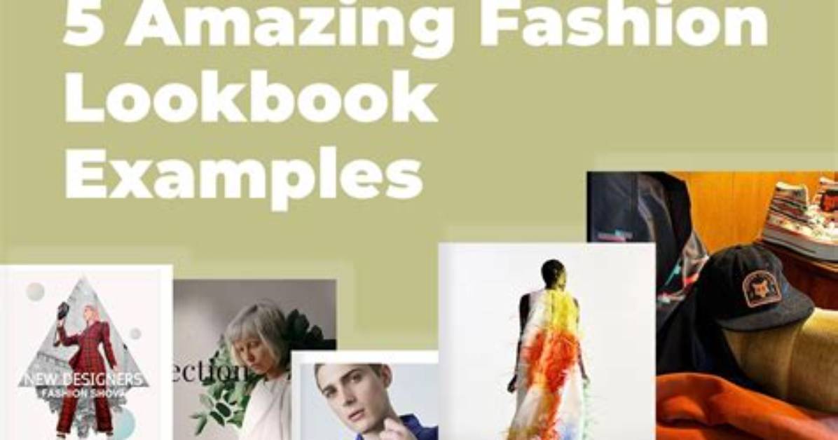 5 Erstaunliche Mode Lookbook Beispiele