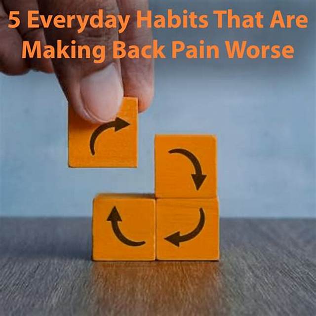 5 Habits to Relieve Back Pain Include ​Shoe Choices, Daily Stretching and Improving Posture