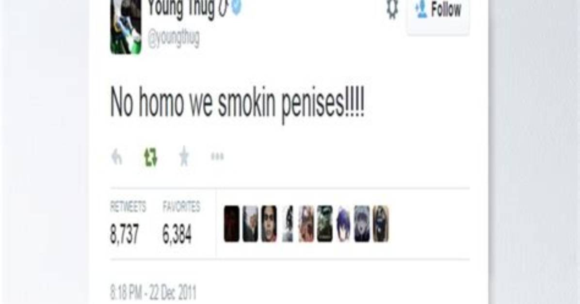 50 Cent Addresses Young Thug "No Homo" Tweet