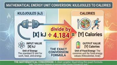 570 kJ to Calories (570 Kilojoules to Kilocalories)
