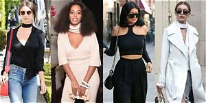 6 Ways to Wear a Choker Top, Hollywood's New It-Shirt