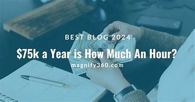 $75,000 a Year Is How Much an Hour?