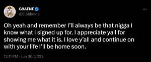 9Lokknine Fans Call for His Freedom as New Prison Photos Surface