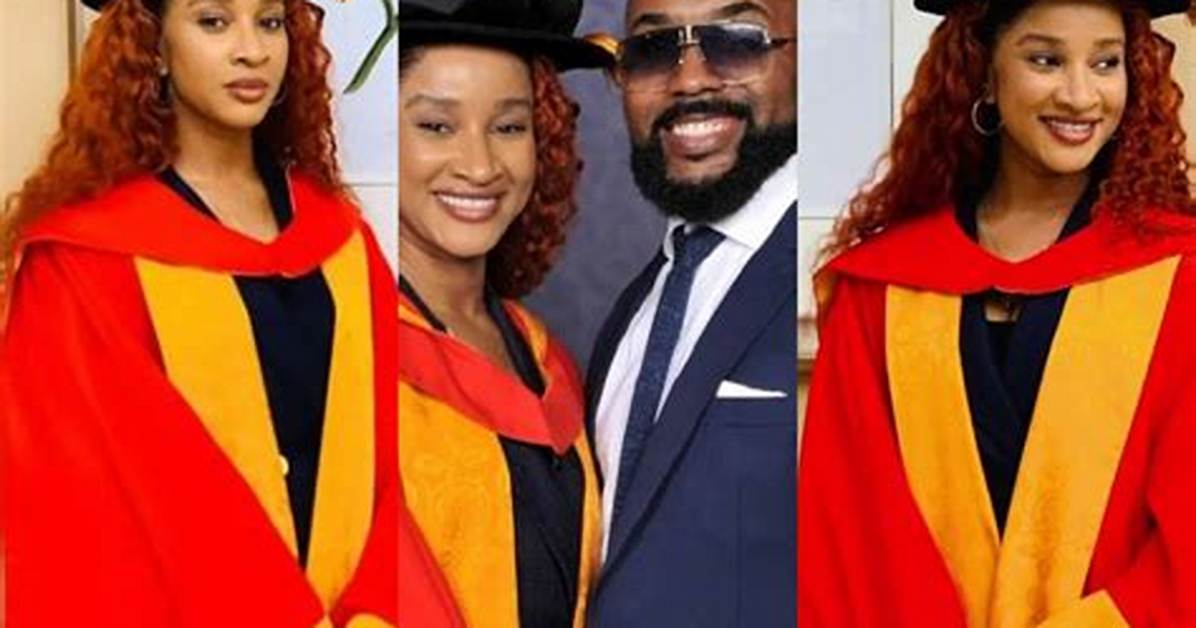 Adesua Etomi Bags Honorary Degree from Wolverhampton University, Uk