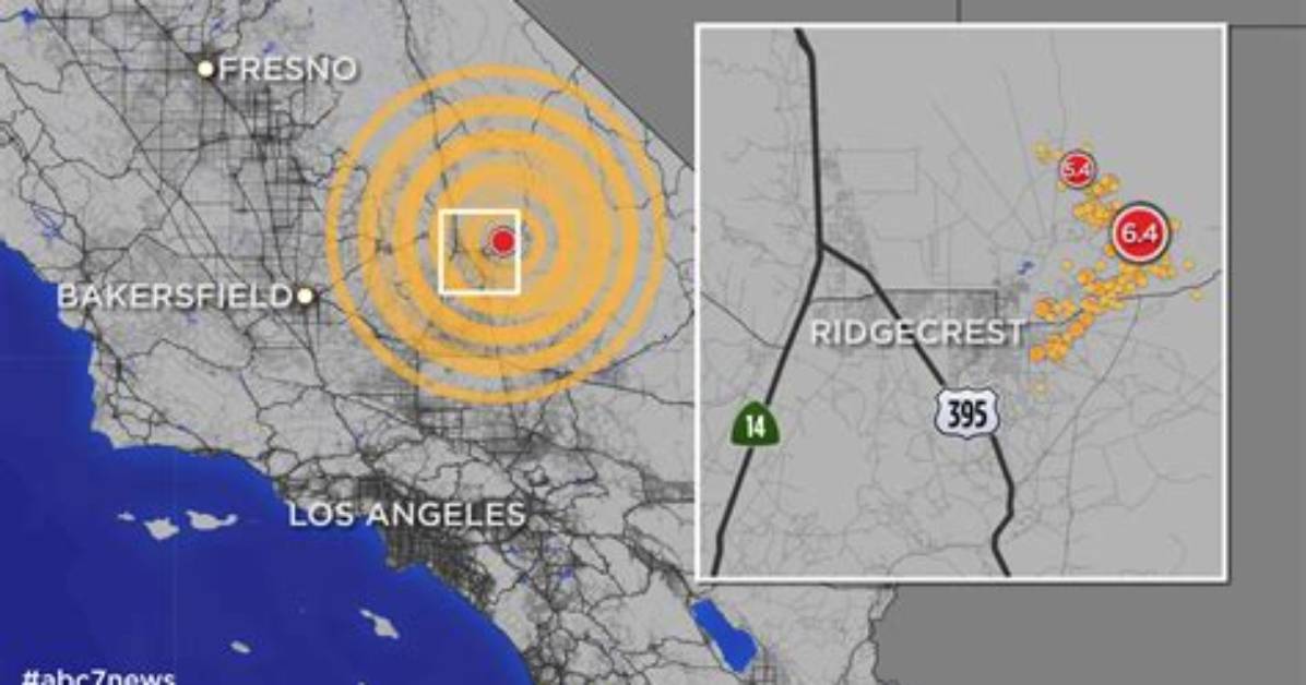 Aftershocks Hit California Following Strongest Earthquake in 20 Year's