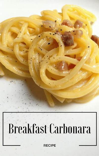Alton Brown's Breakfast Carbonara Only Takes 20 Minutes to Prepare