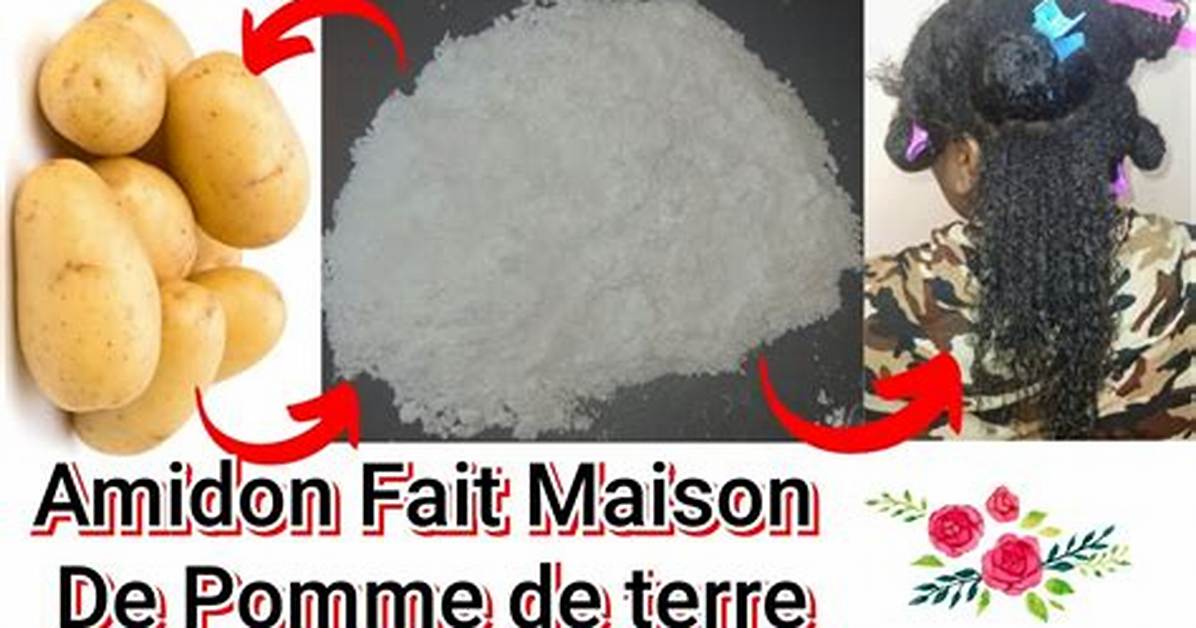 Amidon Pomme De Terre Bon Ou Mauvais?