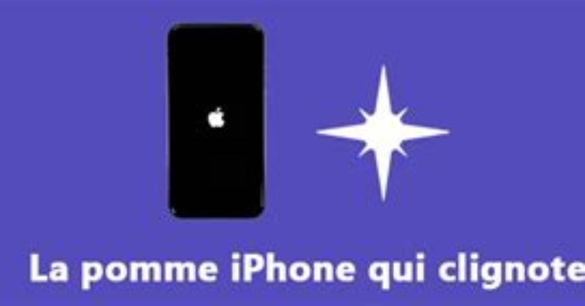 Apple Pomme Qui Clignote?