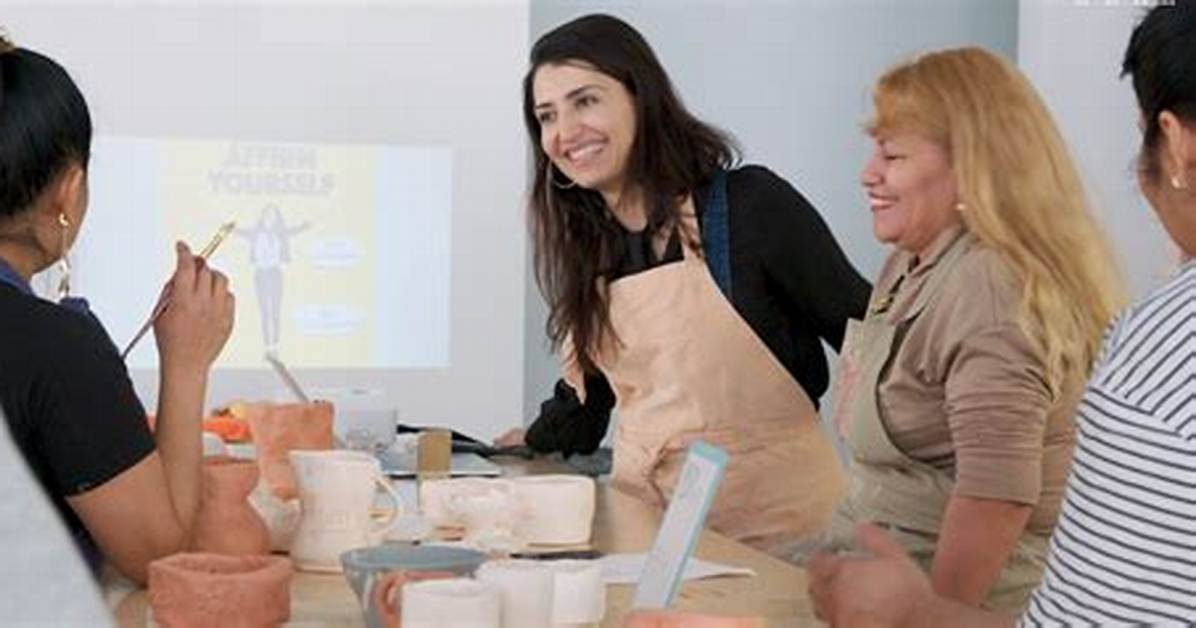 At a Brooklyn Pottery Class, Immigrant Women Mold Clay—and Learn Their Rights