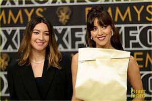 Aubrey Plaza Attends Emmy Awards 2023 with Sister Natalie | 2023 Emmy Awards, Aubrey Plaza, Emmy Awards, the White Lotus, Will Sharpe | Just Jared: Celebrity News and Gossip