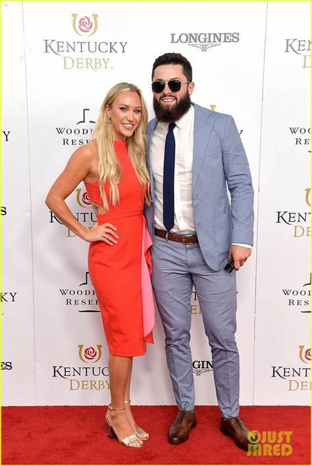Baker Mayfield’s Wife Emily Wilkinson Might Look Familiar – Here’s Why! | Baker Mayfield, Emily Wilkinson, Football | Just Jared: Celebrity News and Gossip