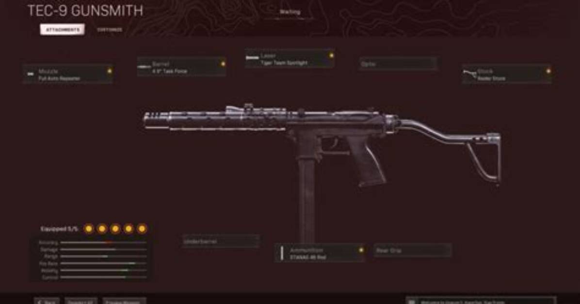 Best Tec-9 Loadout & Attachments for Warzone Pacific