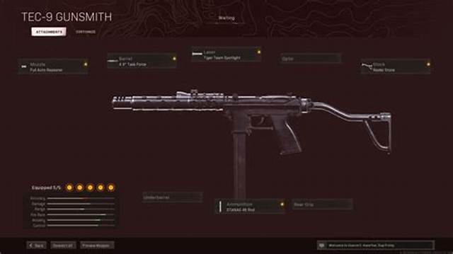 Best Tec-9 Loadout & Attachments for Warzone Pacific