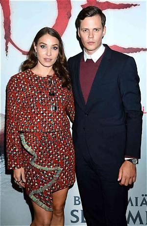 Bill Skarsgard Has a Girlfriend, Is She His Wife? What About His Net Worth?
