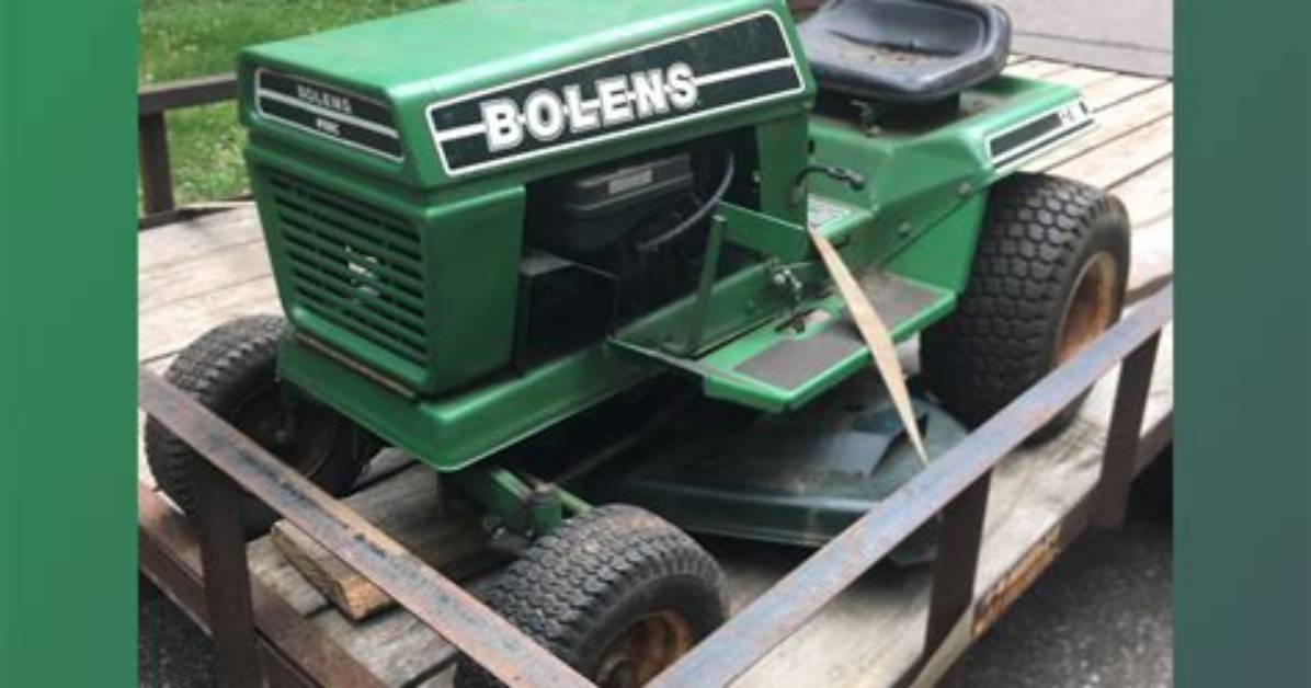 Bolens Lt-8E Lawn Tractor Price, Specs, Attachments 2022