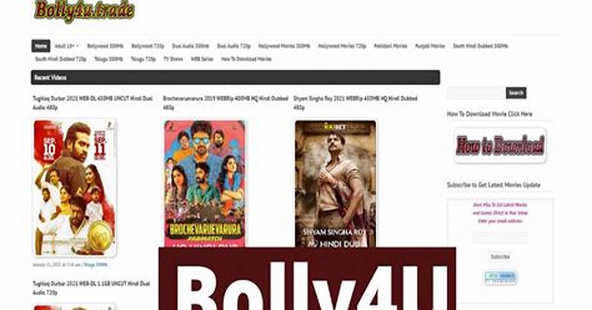 Bolly4U. Trade: Your Ultimate Source for Bollywood Entertainment