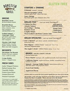 Bonefish Grill Menu and Prices - Sarkariresult