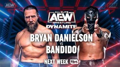 Bryan Danielson Vs. Bandido Set for 1/18 Aew Dynamite, Updated Card