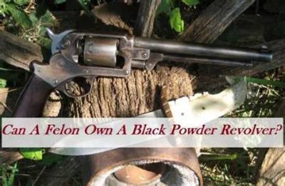 Can a Felon Own a Black Powder Gun?