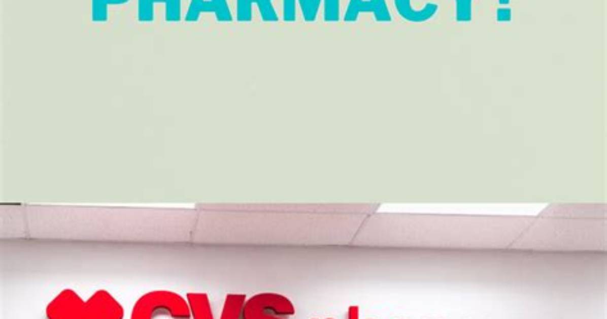Can a Teenager Work at Cvs Pharmacy?