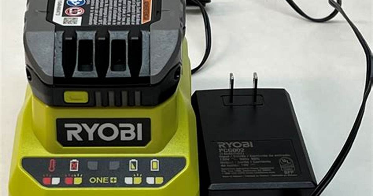 Can I Leave My Ryobi Battery in the Charger?