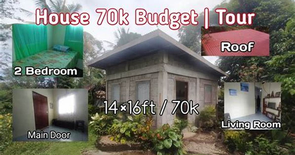 Can You Build a House with 70K?
