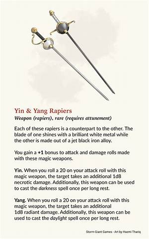 Can You Use Two Rapiers in D&D?