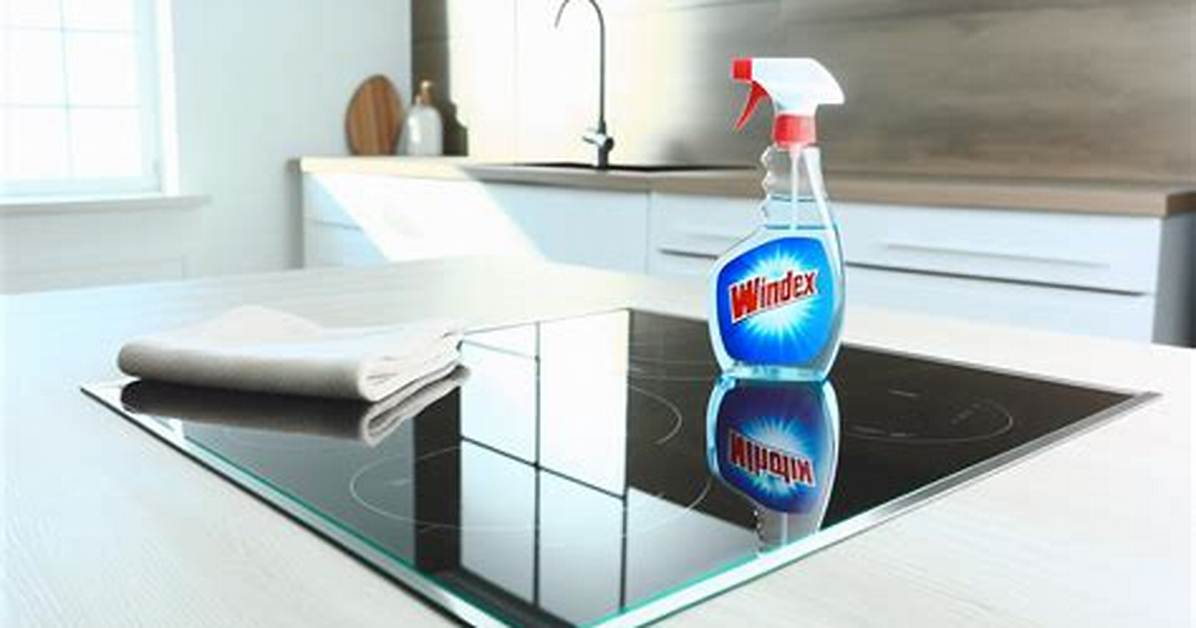 Can You Use Windex on Smooth Top Stove?