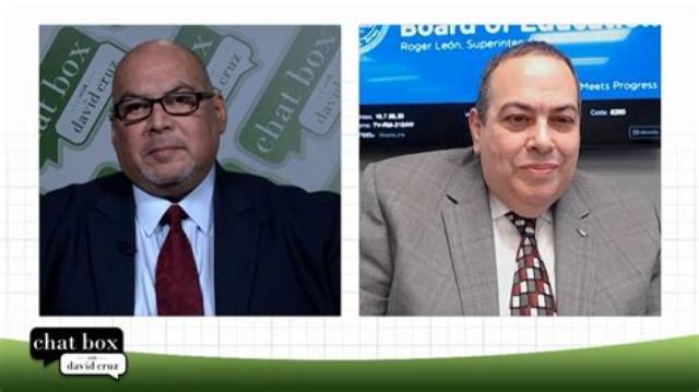 Chat Box with David Cruz | Newark Schools Supt. Roger León on His Contract Controversy | Season 2023