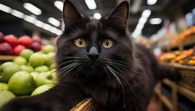 Chat Qui Mange Des Fruits?