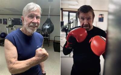 Chuck Norris Shares Rare Video While Boxing on His 84Th Birthday: ‘I Feel Like I’m 48’
