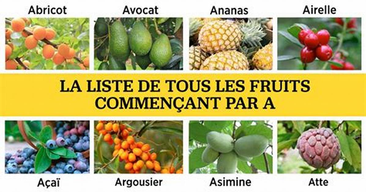 Citez Quelques Fruits Qui Sont N%C3%A9Cessaires %C3%80 400. Jpg