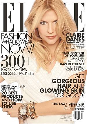 Claire Danes February 2013 Cover