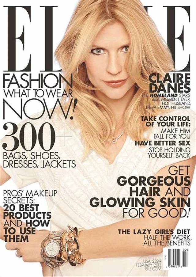 Claire Danes February 2013 Cover