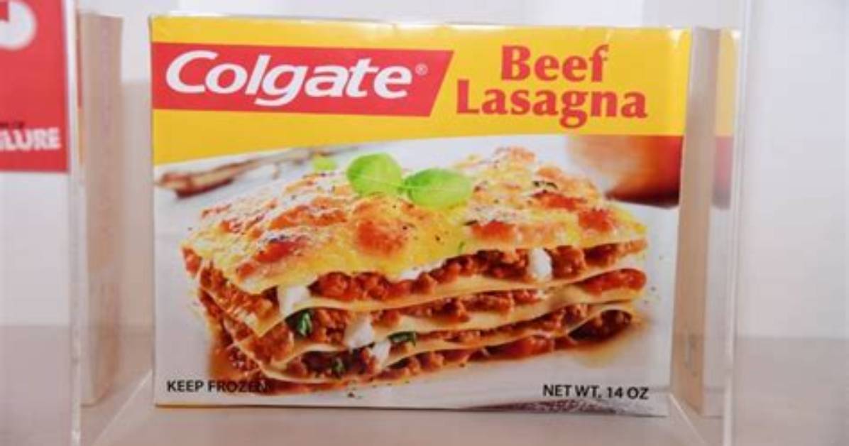 Colgate Lasagna and Other Bonkers Products Probably Best Forgotten!