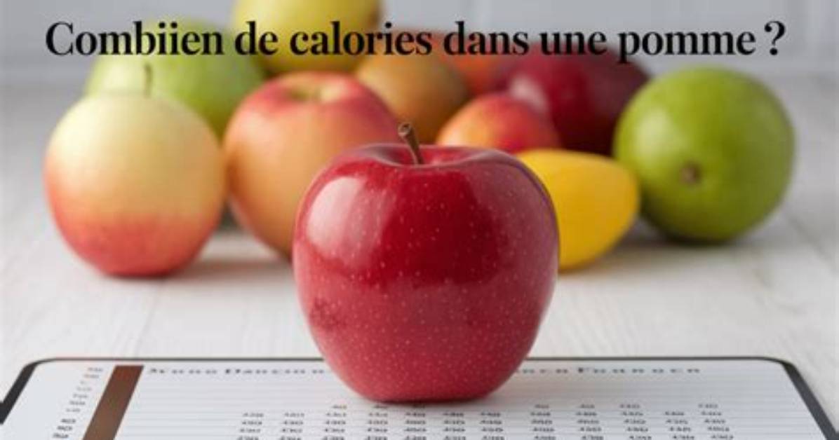 Combien De Calorie Dans Une Pomme Verte?