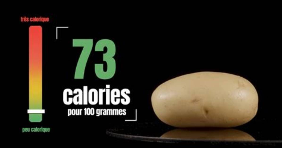 Combien De Calorie Pomme De Terre a L’eau?