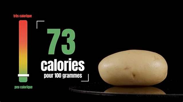 Combien De Calorie Pomme De Terre a L’eau?